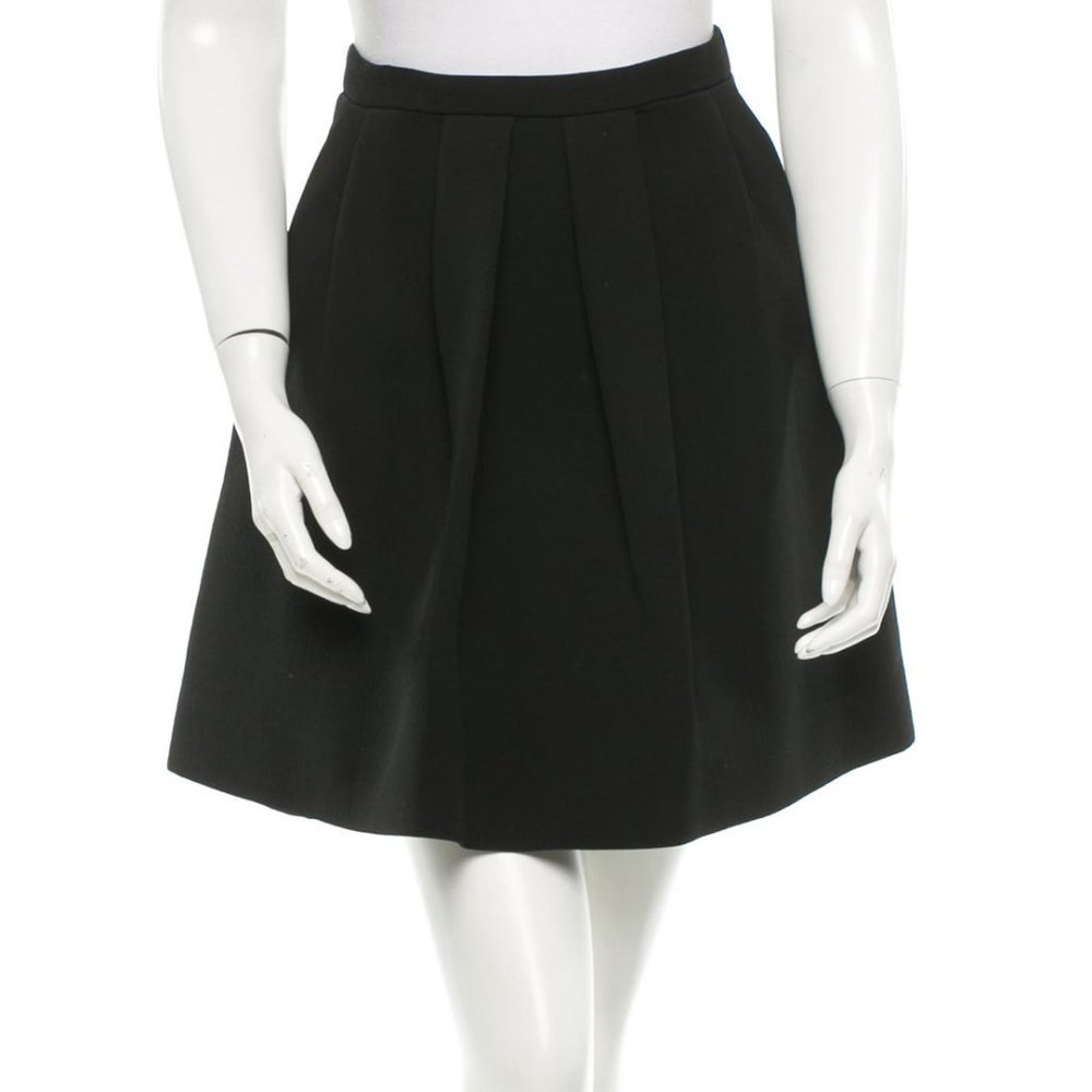 Designer Preen by Thornton Brecazzi Black Skirt